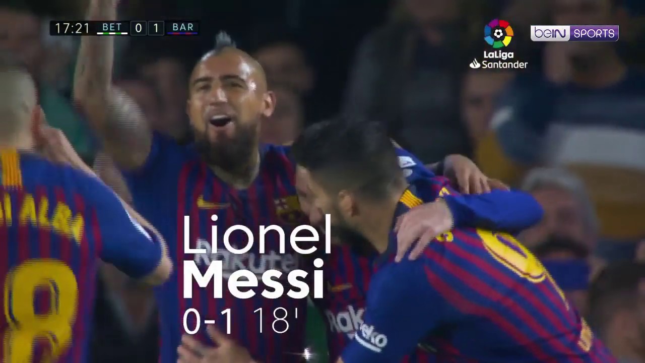 Real Betis 1-4 Barcelona Match Highlights